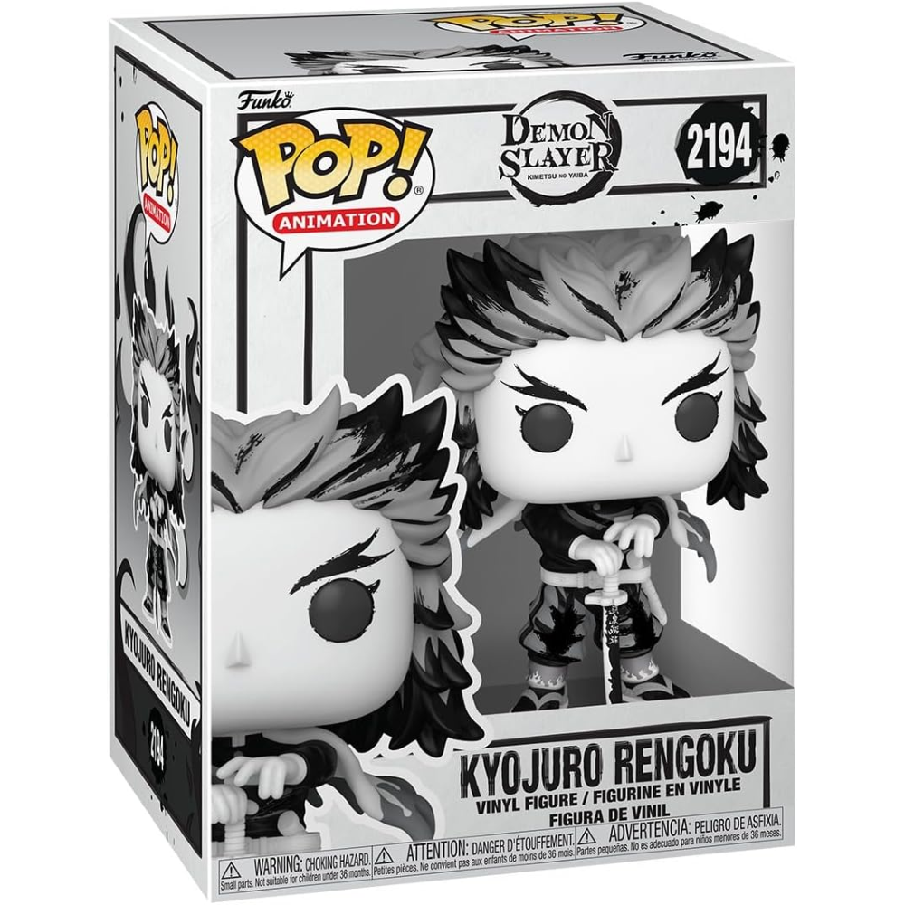 FUNKO POP DEMON SLAYER S3 - VINYL FIGURE 2194 KYOJURO RENGOKU (SUMI-INK) 9CM 