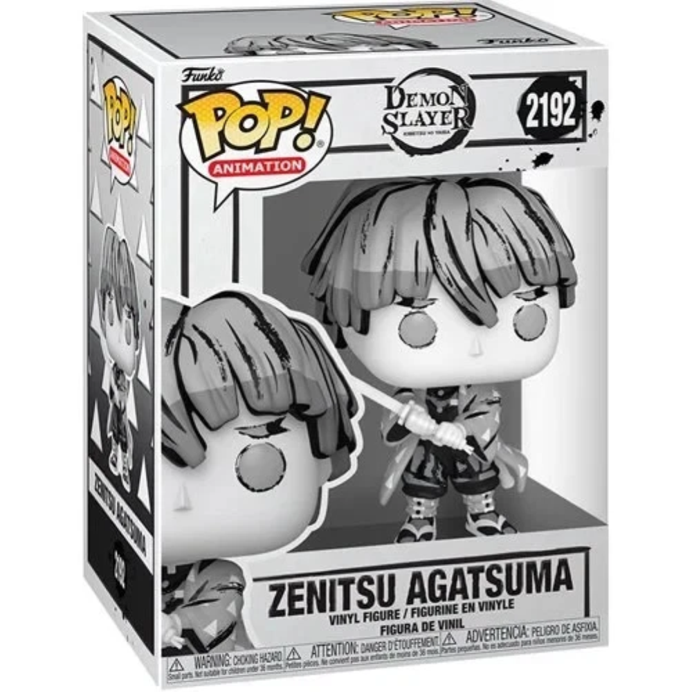 FUNKO POP DEMON SLAYER S3 - VINYL FIGURE 2192 ZENITSU AGATSUMA (SUMI-INK) 9CM 