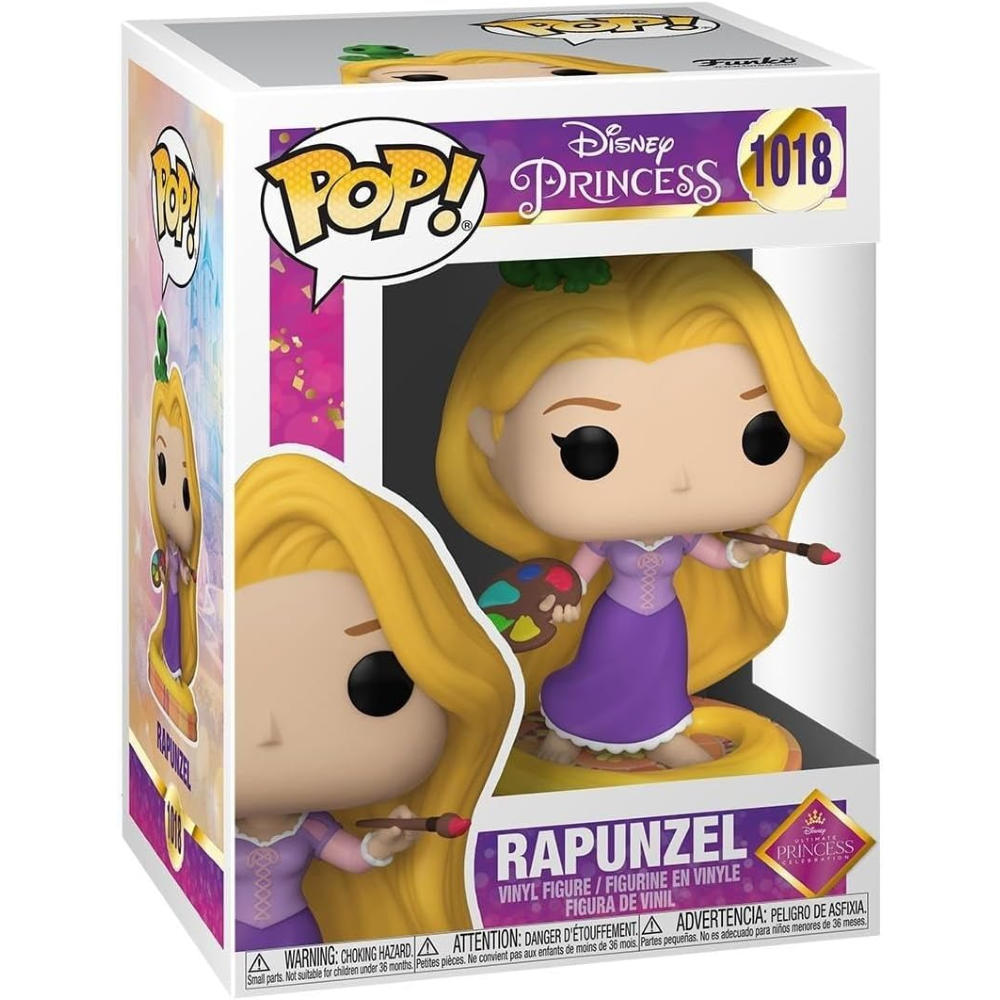 FUNKO POP DISNEY PRINCESS:ULTIMATE PRINCESS - VINYL FIGURE 1018 RAPUNZEL 9CM