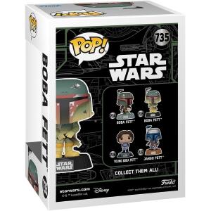 FUNKO POP STAR WARS - VINYL FIGURE 735 BOBA FETT (GW) 9CM 