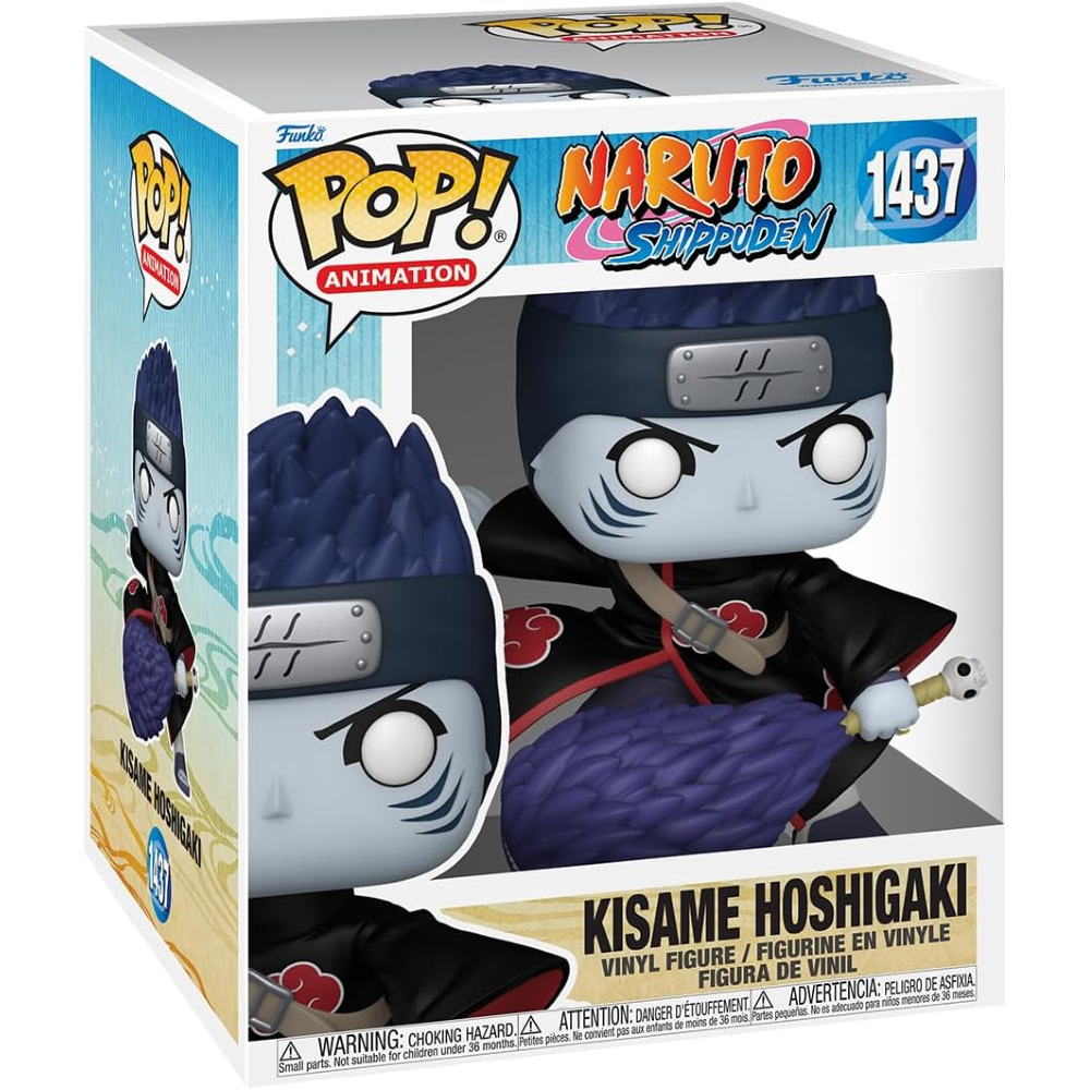 FUNKO POP NARUTO SHIPPUDEN - VINYL FIGURE 1437 KISAME HOSHIGAKI 9CM