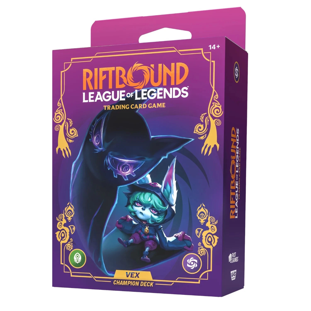 LoL Riftbound: Unleashed - Champion Deck: Vex ENG 