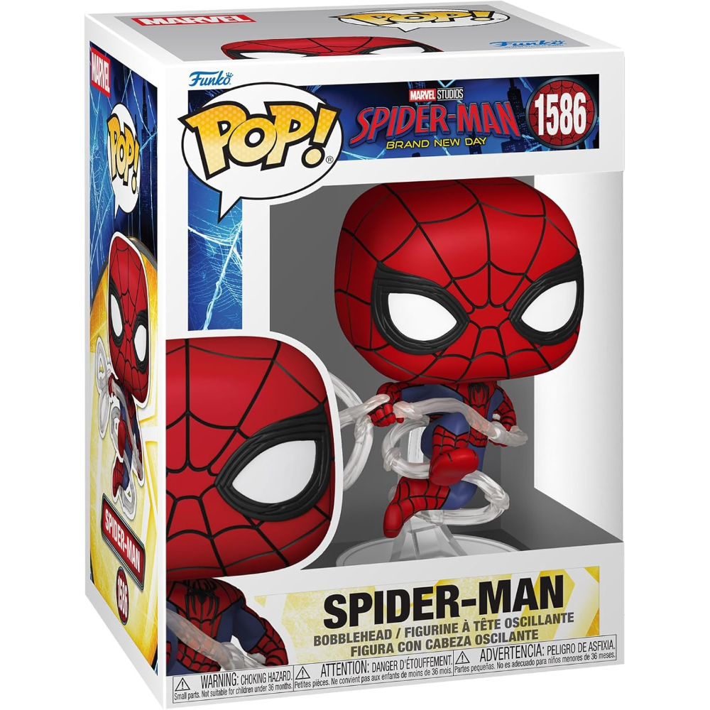 FUNKO POP SPIDER-MAN:BRAND NEW DAY 2026 - VINYL FIGURE 1586 SPIDER-MAN 9CM 83963