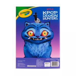 CRAYOLA - Album Color & Sticker - K-POP DEMON HUNTERS - iva.ass.imp art74 
