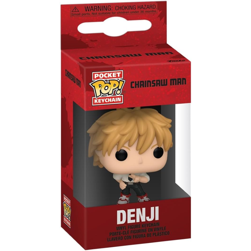 FUNKO POP KEYCHAIN CHAINSAW MAN - VINYL FIGURE DENJI 4CM 