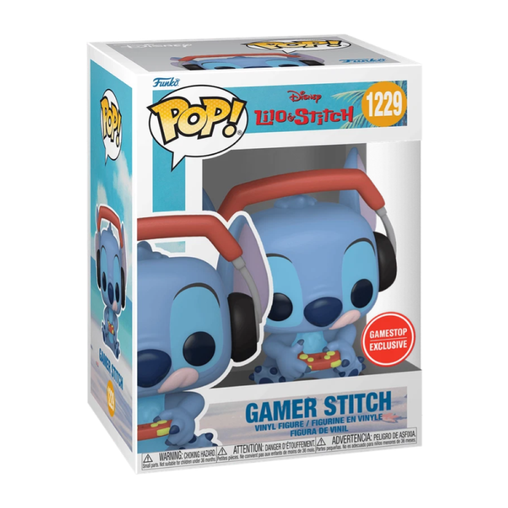 FUNKO POP Lilo and Stitch - VINYL FIGURE 1229 GAMER STITCH 9CM 