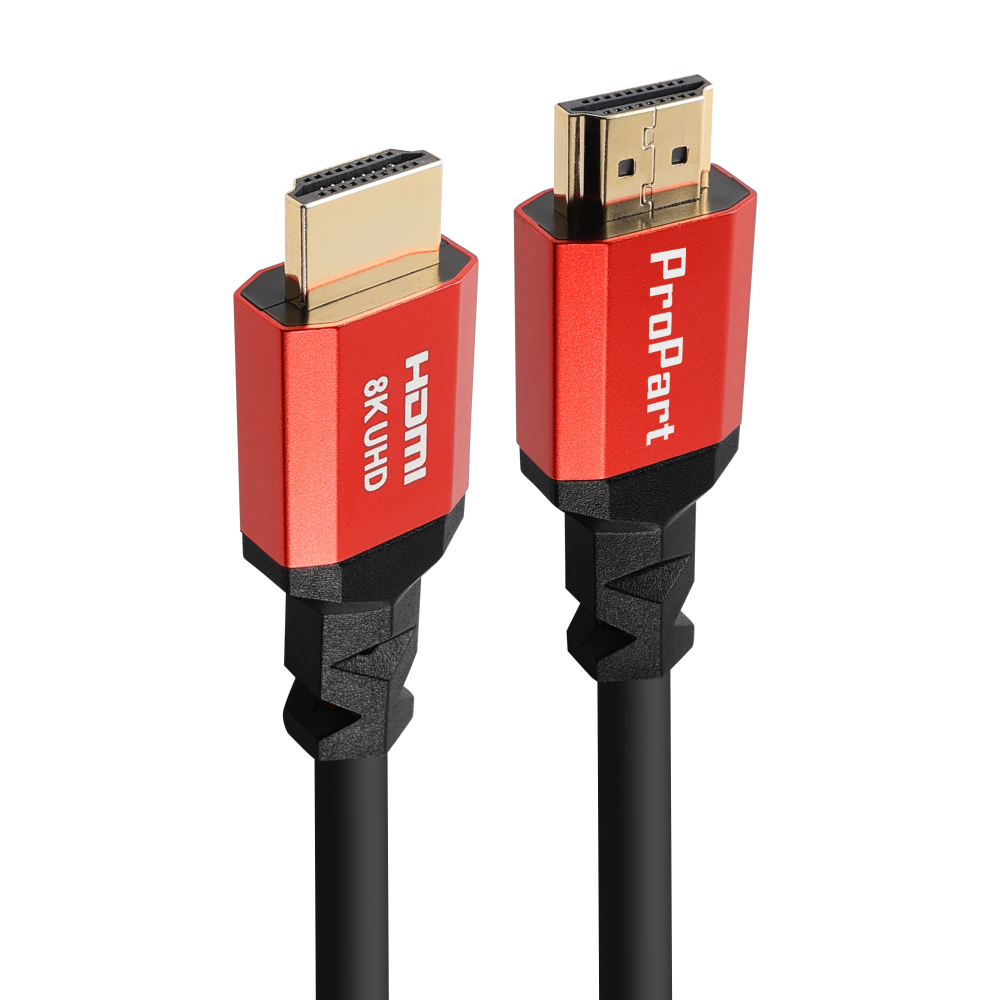 PROPART Cavo HDMI 2.1 HighSpeed 8K 3D con Ether.2m SP-SP - NERO
