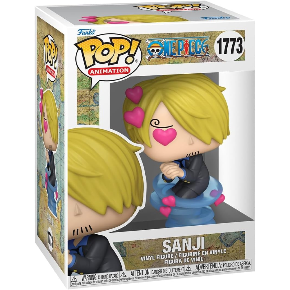 FUNKO POP ONE PIECE - VINYL FIGURE 1773 SANJI (REFRESH) 9CM 