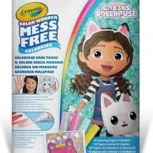CRAYOLA - COLORING SET COLOR WONDER "GABBY DOLLHOUSE" 25-2915  iva.ass.imp art74