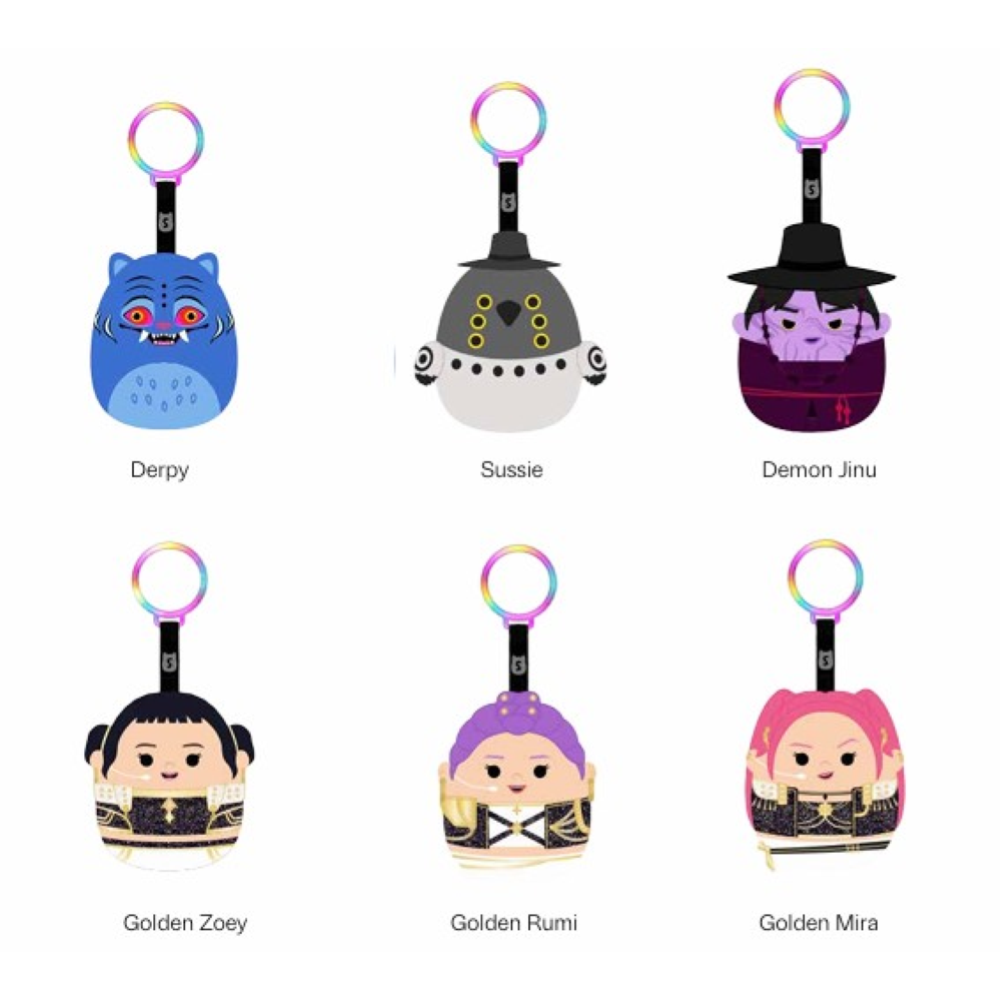 Rei Toys Squishmallows Personaggi KPOP Demon Hunter Clip On 10 cm Assortimento - SQ024500 