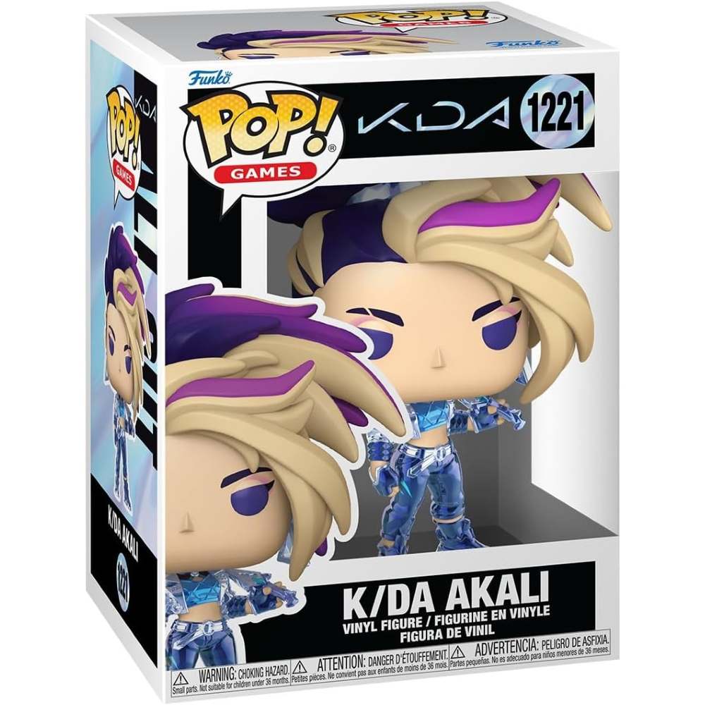 FUNKO POP LEAGUE OF LEGENDS K/DA - VINYL FIGURE 1221 AKALI 9CM 91472