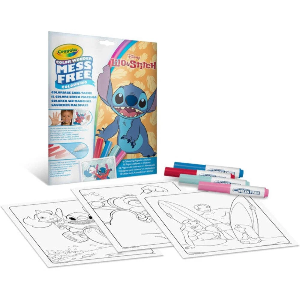 CRAYOLA - COLORING SET COLOR WONDER "DISNEY LILO & STITCH" 25-7021  iva.ass.imp art74