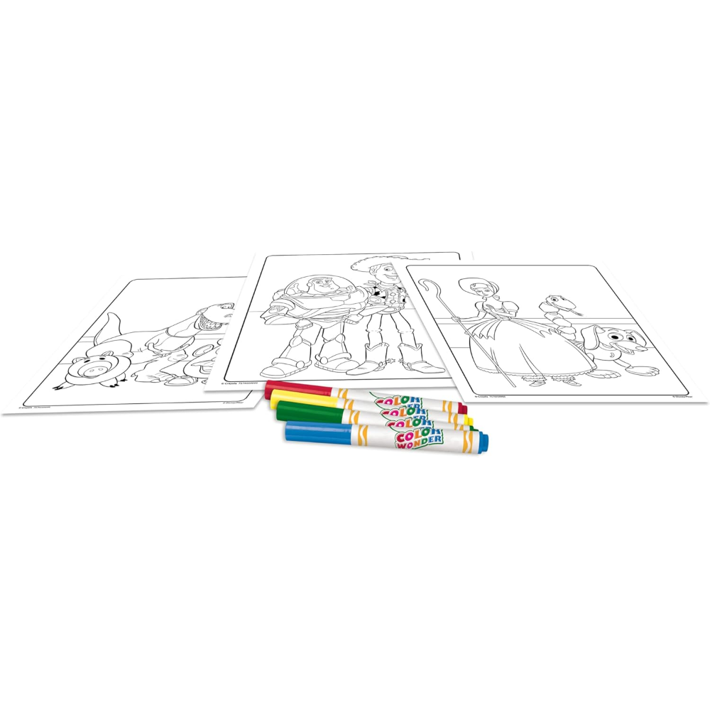 CRAYOLA - COLORING SET COLOR WONDER "TOY STORY" 75-2668  iva.ass.imp art74  