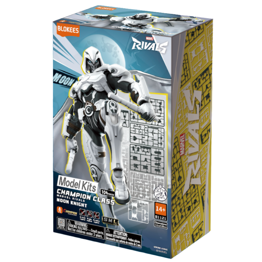 Blokees - Marvel Rivals - Champion Class 10 - 81121 Moon Knight Model Kit 