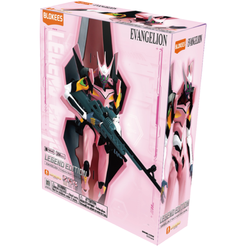 Blokees - Evangelion Action Edition - Production Model Custom Type-08 - 73545 Model Kit 