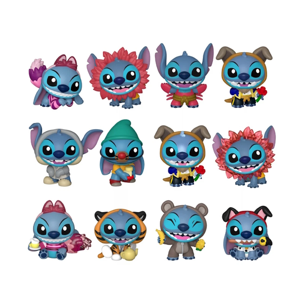 FUNKO POP 76081 DISNEY: STITCH COSTUME - MYSTERY MINI BLIND BOX - DISPLAY 12 PZ 