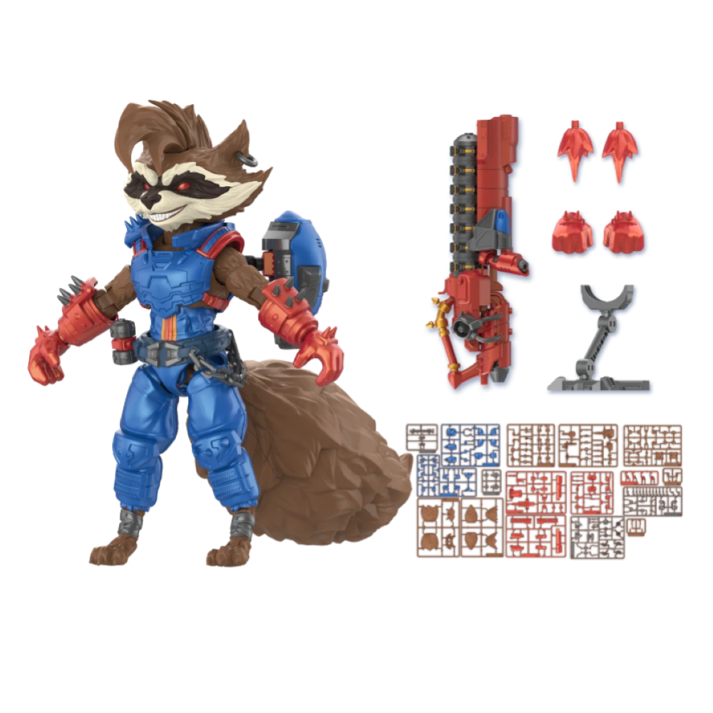 Blokees - Marvel Rivals - Champion Class 08 - 81120 Rocket Model Kit 