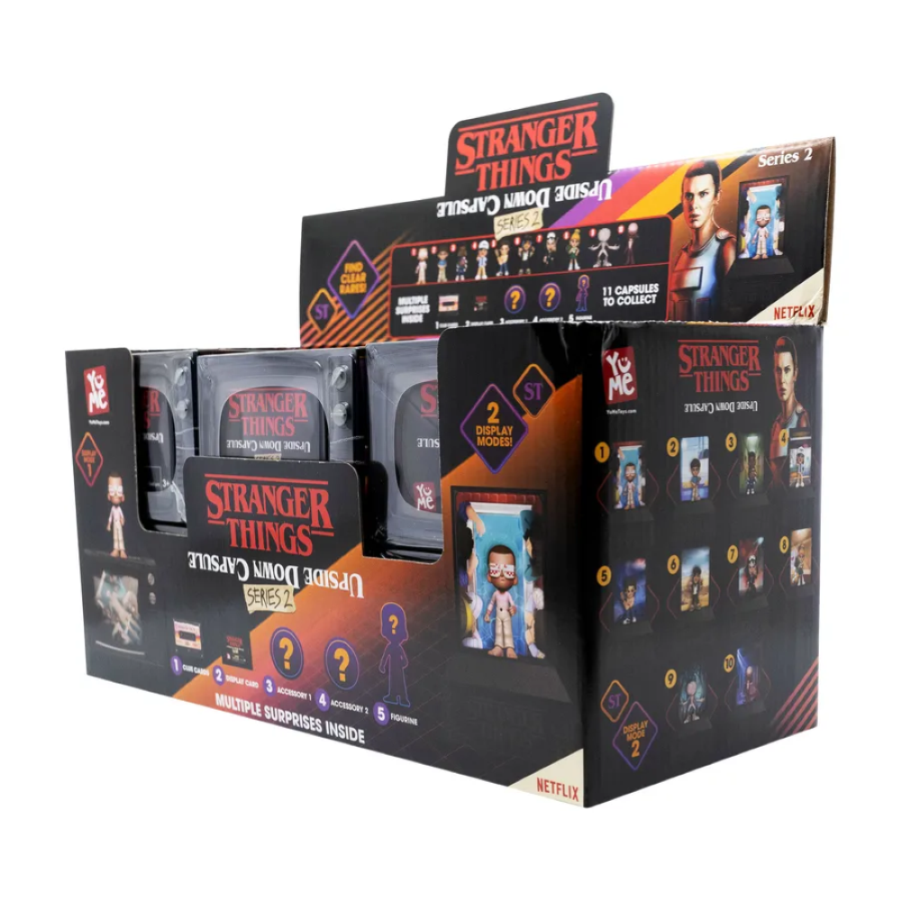 YuMe Blind Box - Stranger Things YuMe Capsule Series 2 - PDQ (12 Units) 19511 7CM