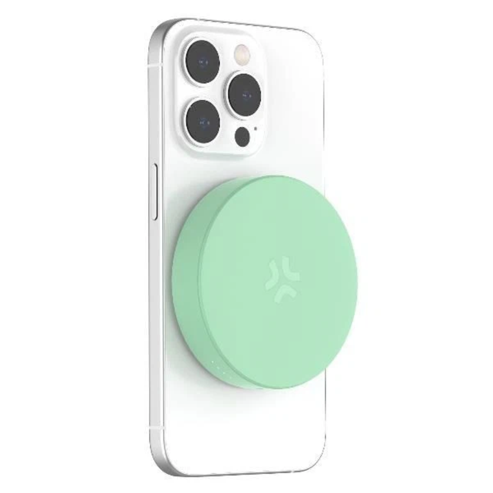 CELLY - 5W CIRCLE POWERBANK MAGSAFE 3000 MAH - GREEN