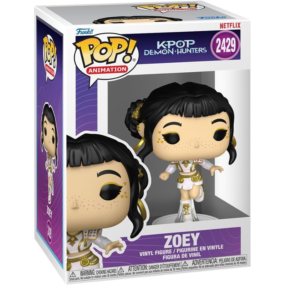 FUNKO POP K-POP DEMON HUNTERS - VINYL FIGURE 2429 ZOEY (WHAT IT SOUNDS LIKE) 9CM  