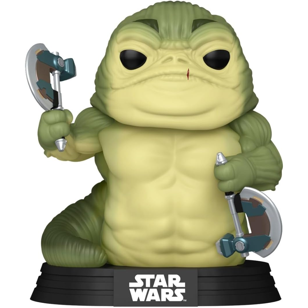 FUNKO POP STAR WARS:THE MANDALORIAN&GROGU  - VINYL FIGURE POP 843 ROTTA THE HUTT (GW) 90823