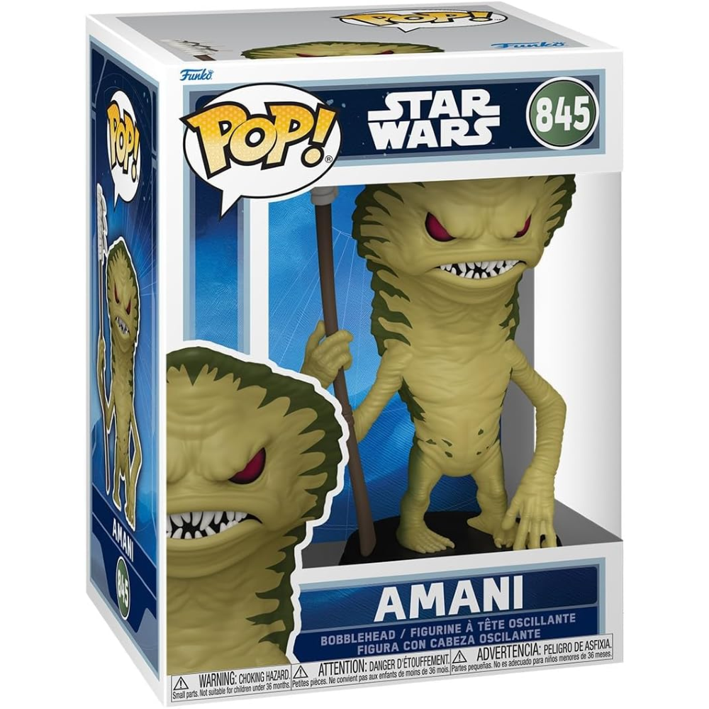 FUNKO POP STAR WARS:THE MANDALORIAN&GROGU  - VINYL FIGURE 845 AMANI 9CM 90825