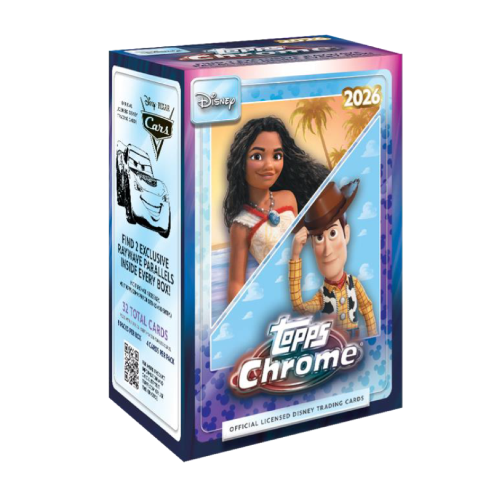 TOPPS - CHROME DISNEY 2026 VALUE BOX (MAX 40 PER STORE) 17/06/2026 