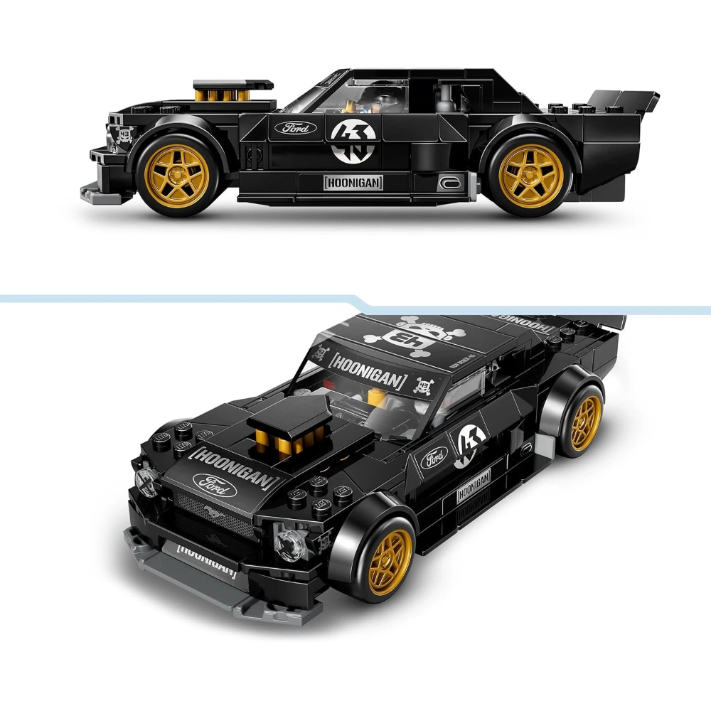 LEGO SPEED CHAMPIONS - Ford Mustang '65 Hoonicorn V1 di Ken Block 77262