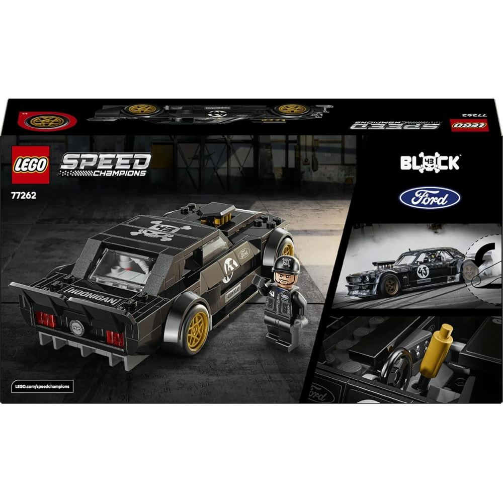 LEGO SPEED CHAMPIONS - Ford Mustang '65 Hoonicorn V1 di Ken Block 77262