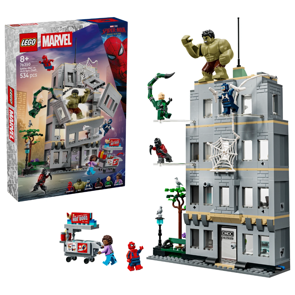 LEGO MARVEL - Scontro epico tra Spider-Man VS Hulk76350 