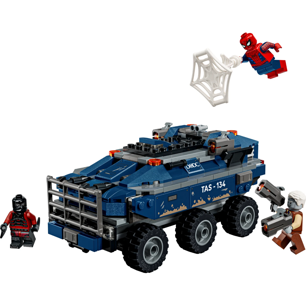 LEGO MARVEL - Inseguimento del trasporto prigione di Spider-Man 76349 