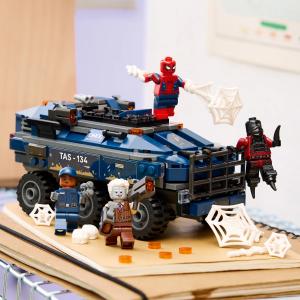 LEGO MARVEL - Inseguimento del trasporto prigione di Spider-Man 76349 