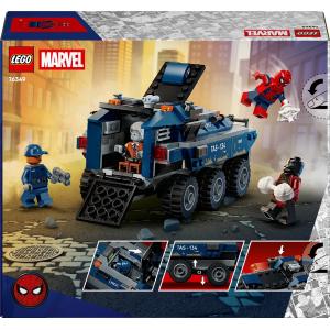 LEGO MARVEL - Inseguimento del trasporto prigione di Spider-Man 76349 