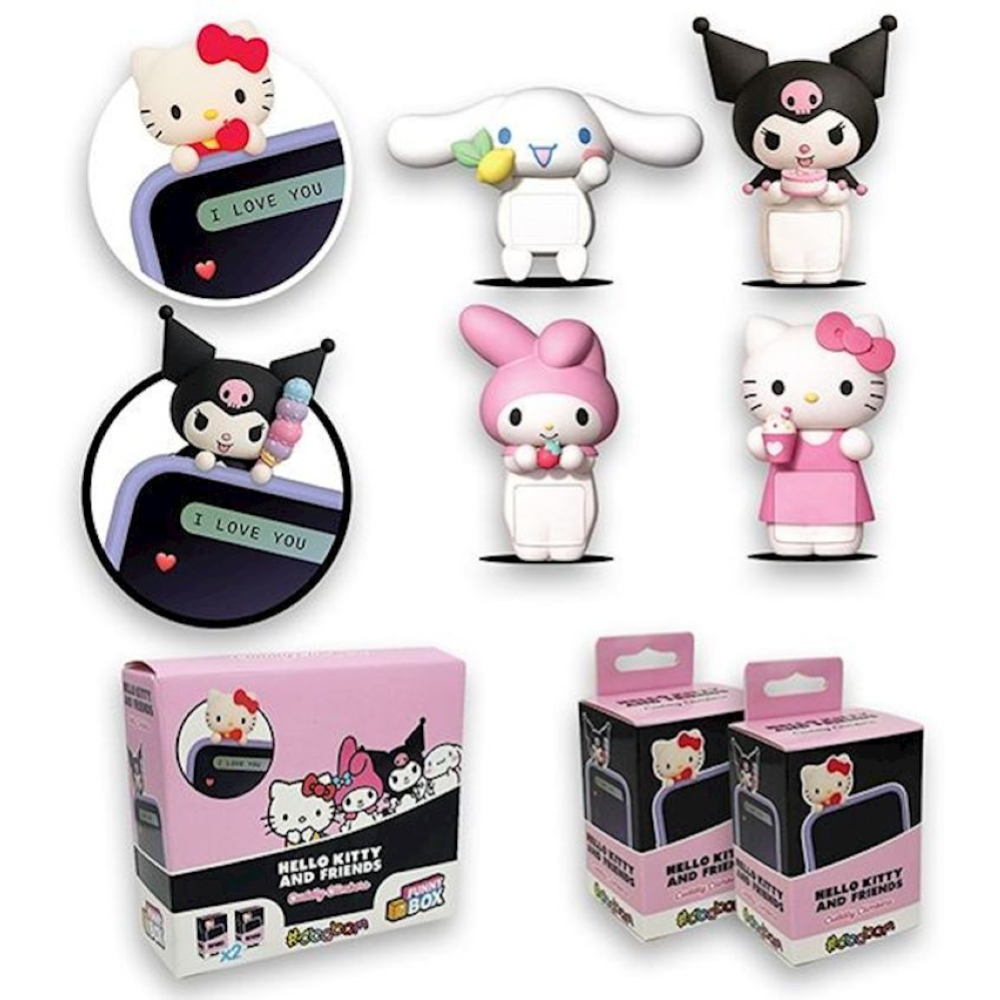 SBABAM - HELLO KITTY & FRIENDS CUDDLY CLIMBERS - DISPLAY 12PC