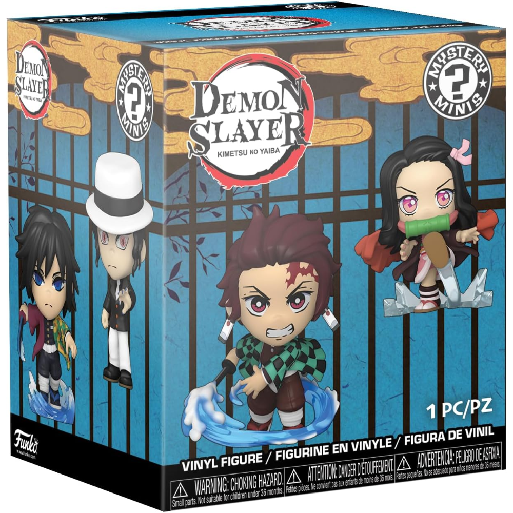 FUNKO POP 62094 Demon Slayer S1 - MYSTERY MINI BLIND BOX - DISPLAY 12PZ
