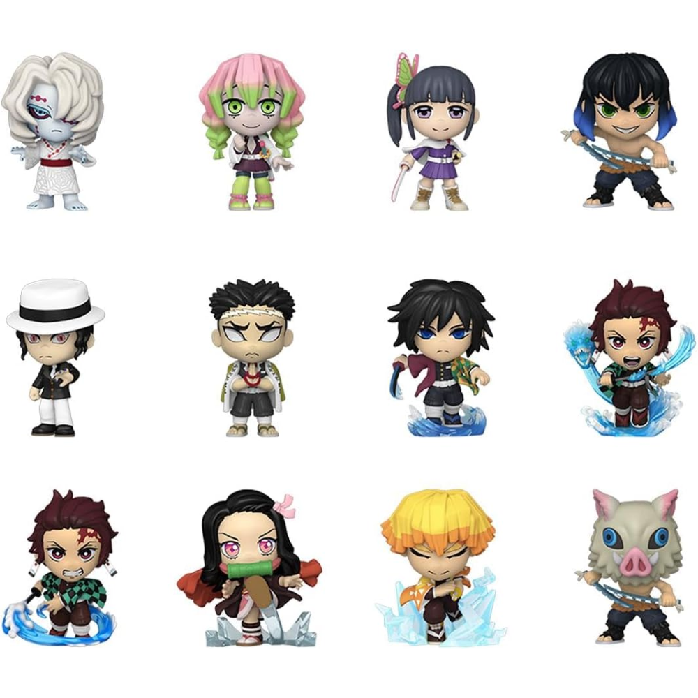 FUNKO POP 62094 Demon Slayer S1 - MYSTERY MINI BLIND BOX - DISPLAY 12PZ