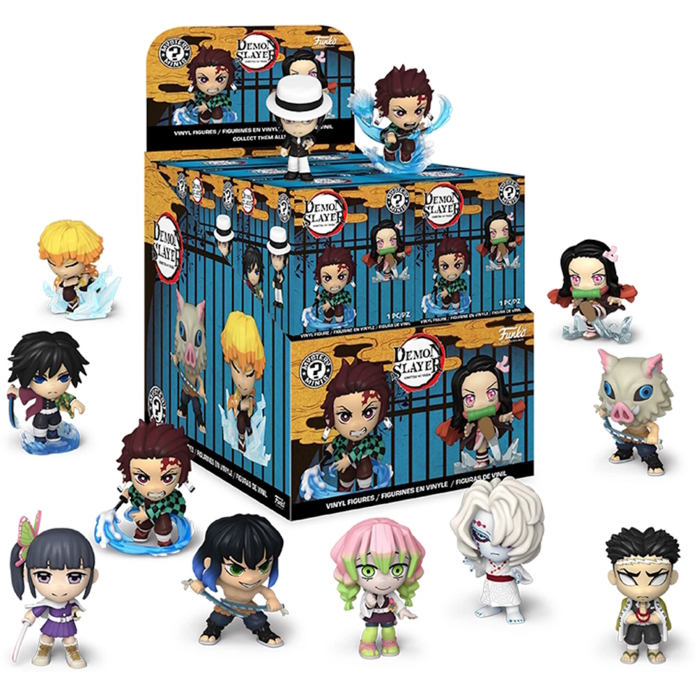 FUNKO POP 62094 Demon Slayer S1 - MYSTERY MINI BLIND BOX - DISPLAY 12PZ