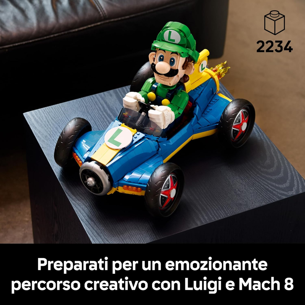 LEGO SUPER MARIO - Mario Kart™ – Luigi & Mach 8  72050 