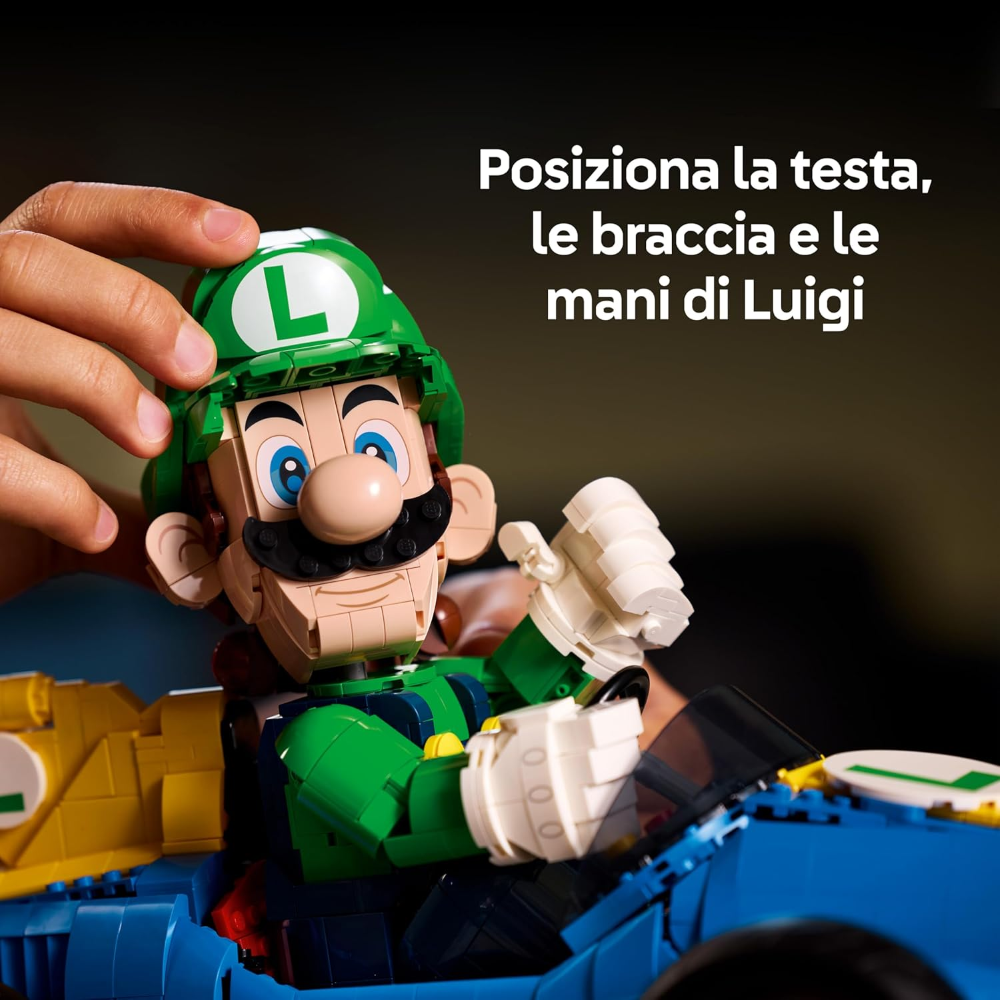 LEGO SUPER MARIO - Mario Kart™ – Luigi & Mach 8  72050 