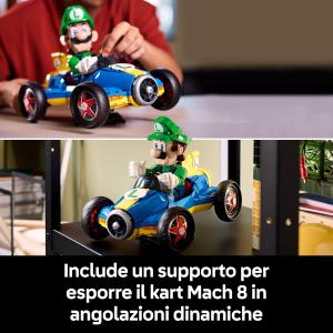 LEGO SUPER MARIO - Mario Kart™ – Luigi & Mach 8  72050 