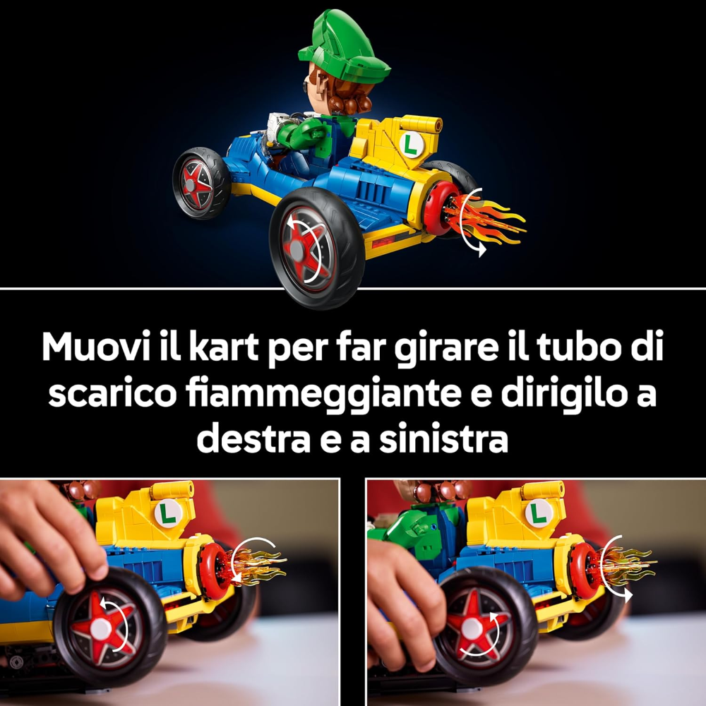 LEGO SUPER MARIO - Mario Kart™ – Luigi & Mach 8  72050 