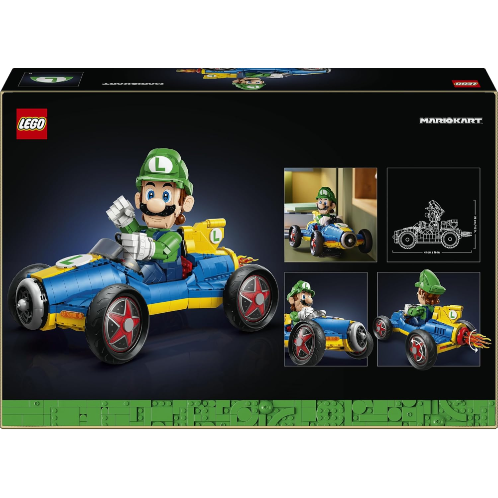LEGO SUPER MARIO - Mario Kart™ – Luigi & Mach 8  72050 
