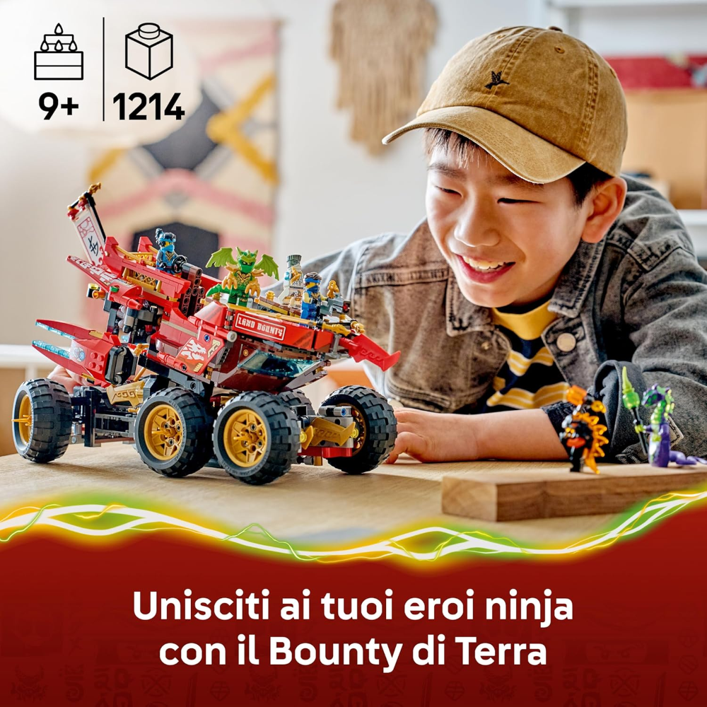 LEGO NINJAGO - Bounty di Terra 71869