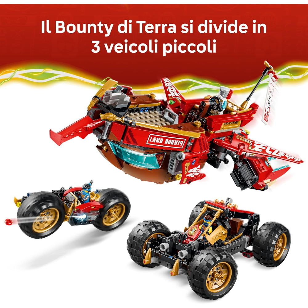 LEGO NINJAGO - Bounty di Terra 71869