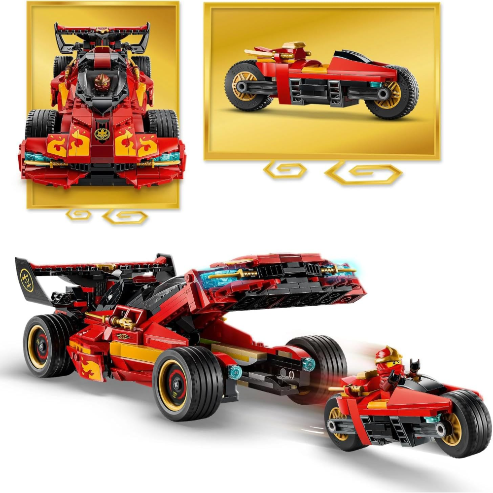 LEGO NINJAGO - Super-bolide Ninja X-1 - 15° anniversario 71867