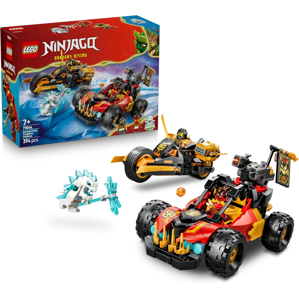 LEGO NINJAGO - I veicoli combinati di Kai e Cole 71864