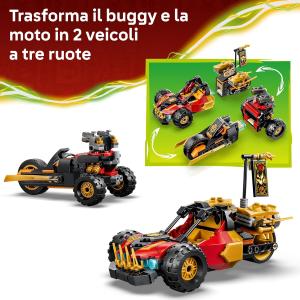 LEGO NINJAGO - I veicoli combinati di Kai e Cole 71864