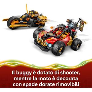 LEGO NINJAGO - I veicoli combinati di Kai e Cole 71864