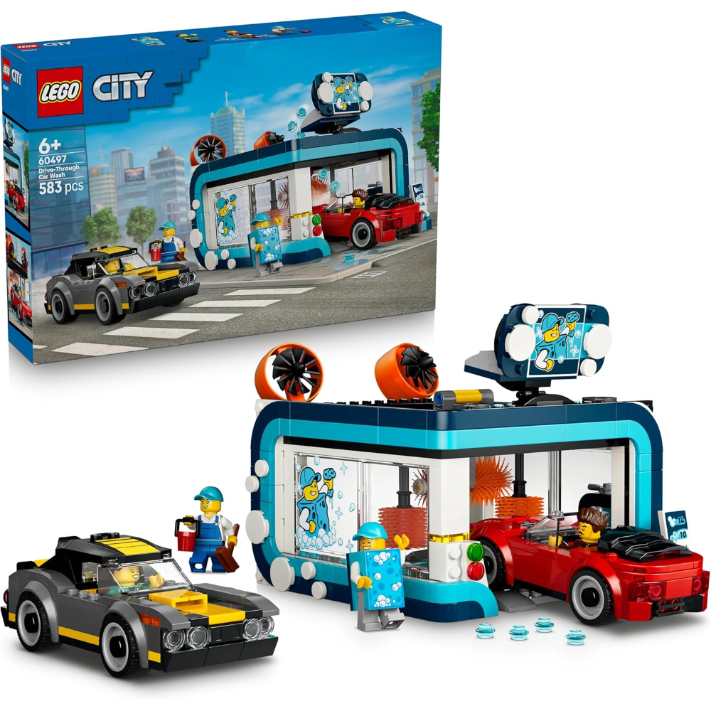 LEGO CITY - Autolavaggio drive-in 60497 
