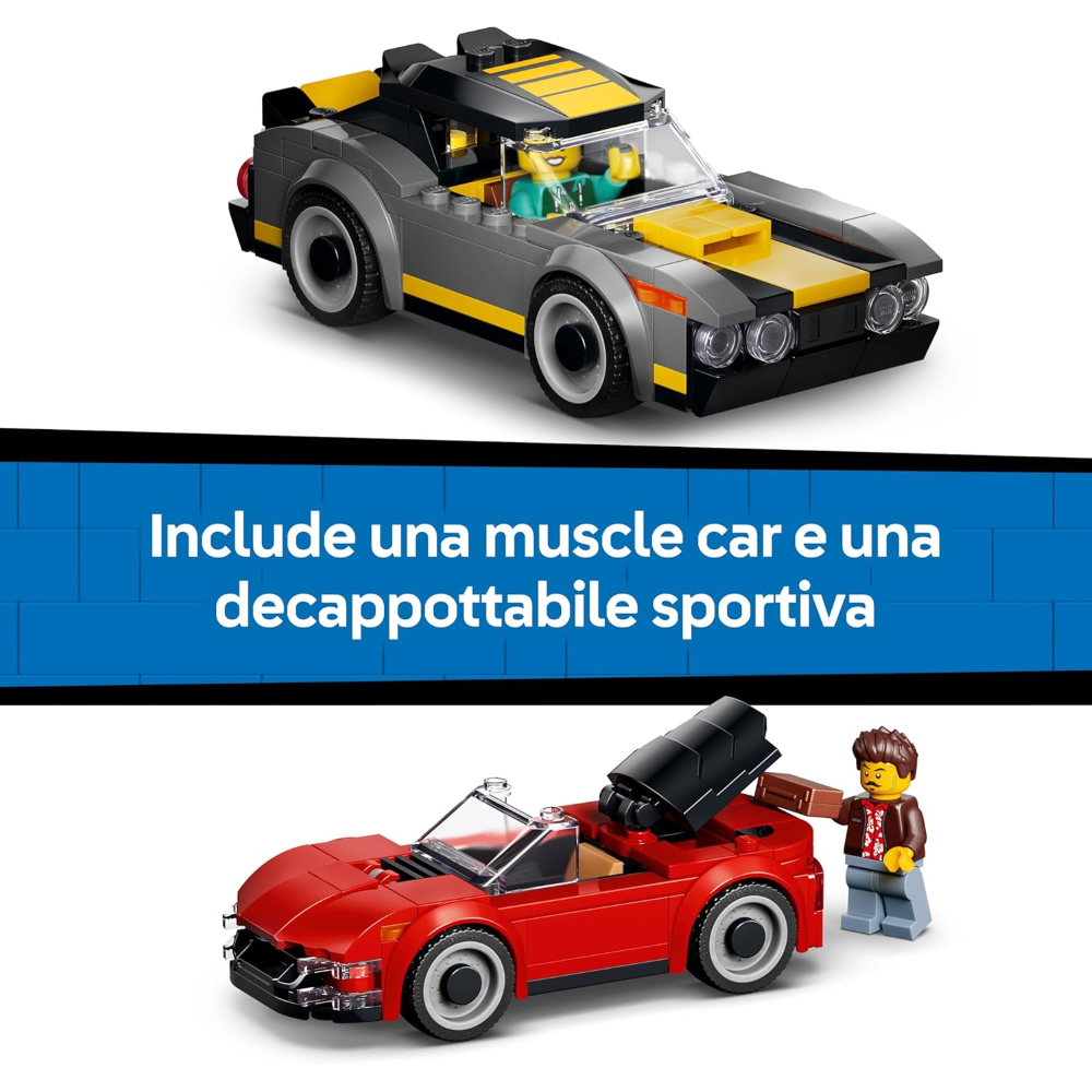 LEGO CITY - Autolavaggio drive-in 60497 